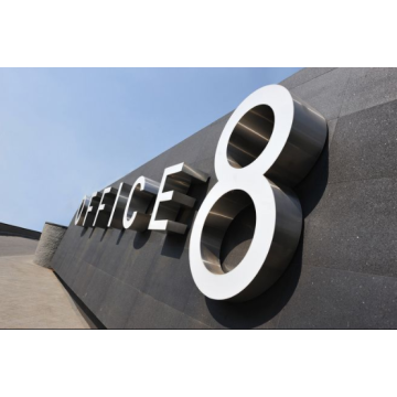 Illuminated Office Signage Borderless letter signs Manufactory